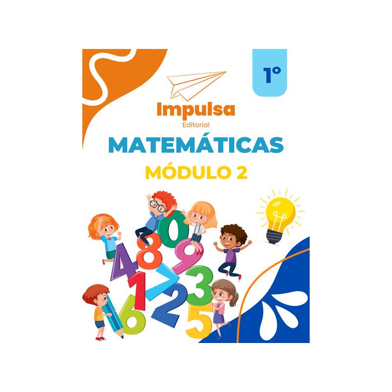 Portada Matematicas 1er. Grado Modulo 2 (2025)