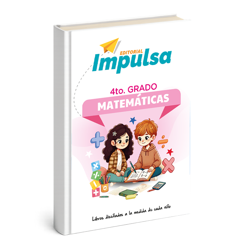 Portada Matemática 4to. Grado