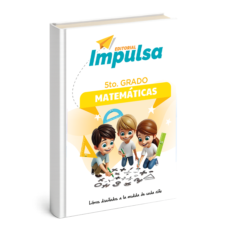 Portada Matemática 5to. Grado